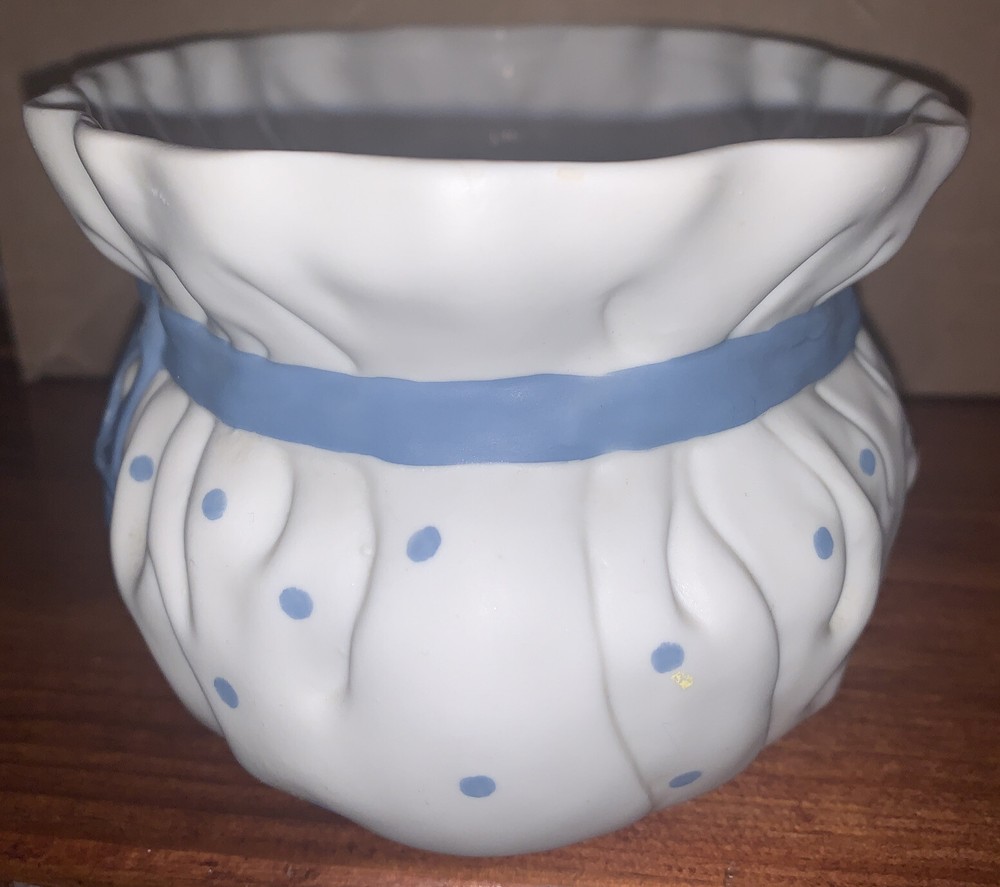 FTD 1991 Especially For You Ceramic Ribbon Bowl Planter