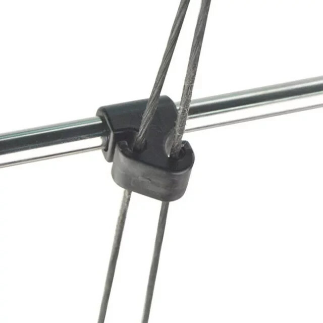 Bow Cable Slide 3/8'' Archery String Suppressor Rod Stabilizer Silencer #50138