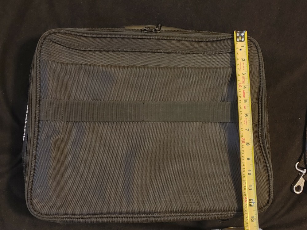 Reebok Black Briefcase Laptop Portfolio