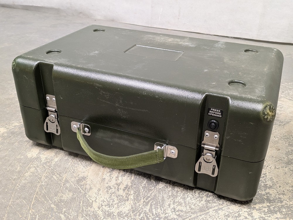 British Army - Military - Large Heavy Duty Equipment Storage Box Protector Case