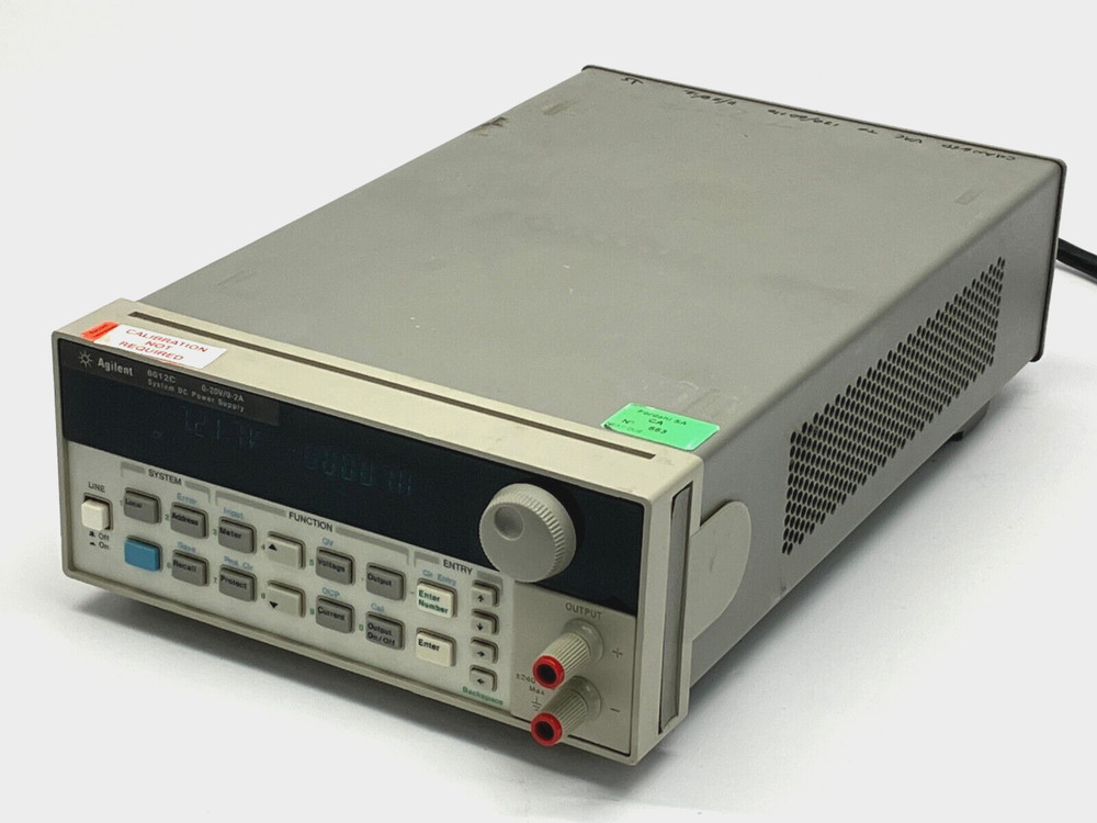 Agilent 6612C System DC Power Supply 0-20V, 0-2A