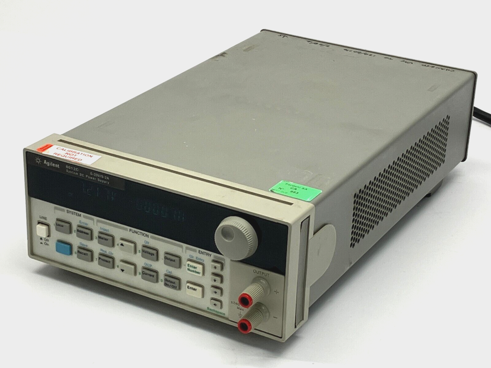Agilent 6612C System DC Power Supply 0-20V, 0-2A