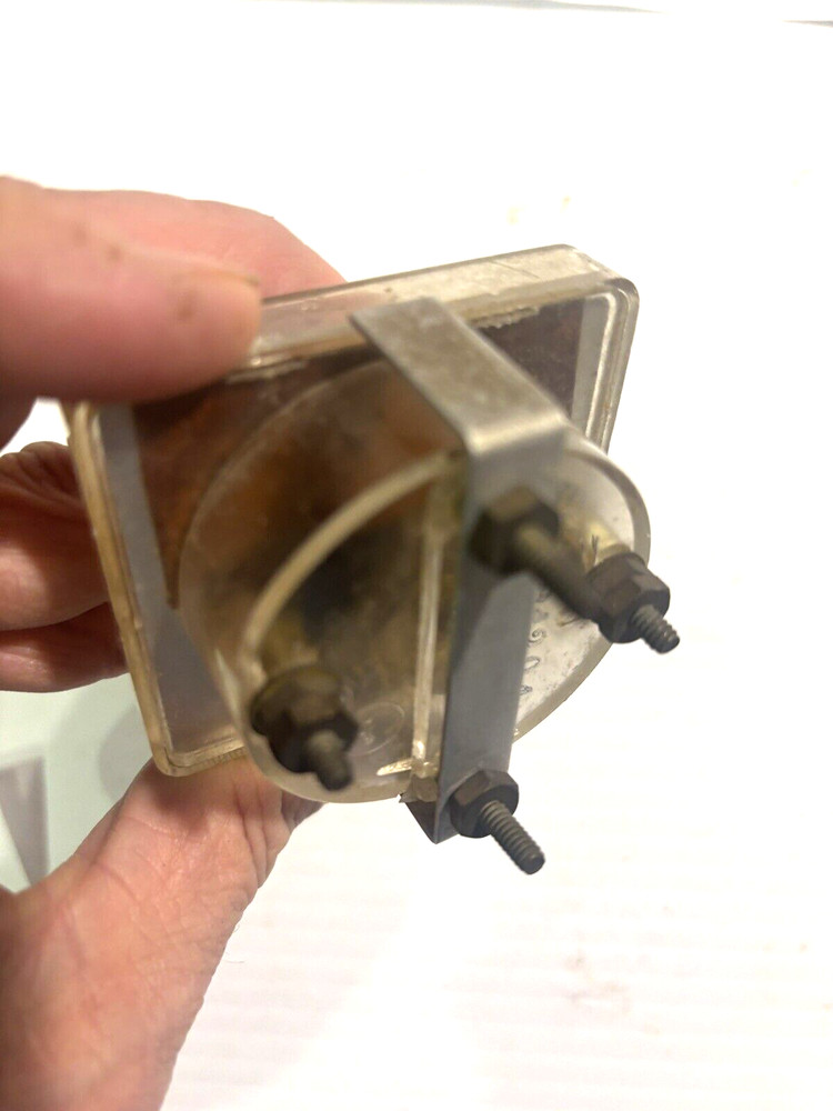 VINTAGE SHURITE 2V DC PANEL METER DC VOLTS 0-20 - AS-IS, ISSUES