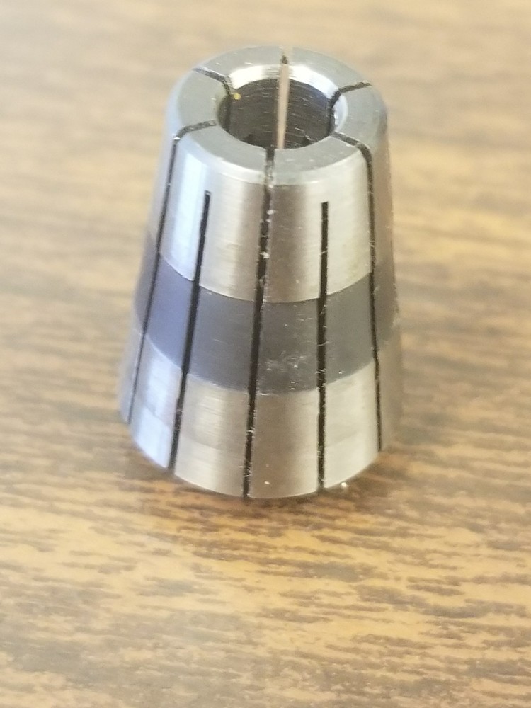 Command XT 16 Collet,  Part # F125 Size Range: .086-.125 Used