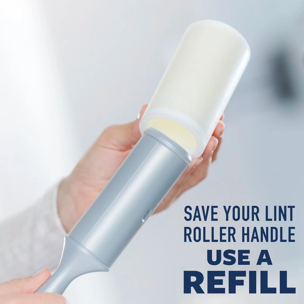 Everyday Clean Lint Roller Combo Pack, 100 Sheets per Roller, 3 Rollers