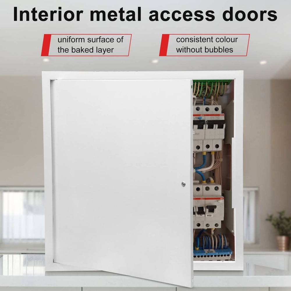 Thicken 1mm 12 x 12 Access Panel for Drywall,Attic Door, Ceiling Access Panel...