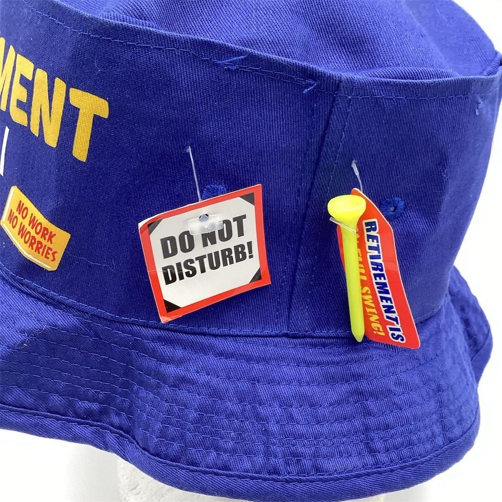 Retirement Survival Bucket Hat Fun
