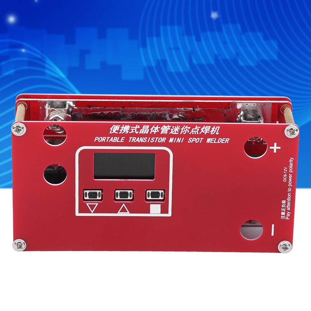 Spot Welder Portable Transistor Small Spot Welder LCD Screen Parameter Display