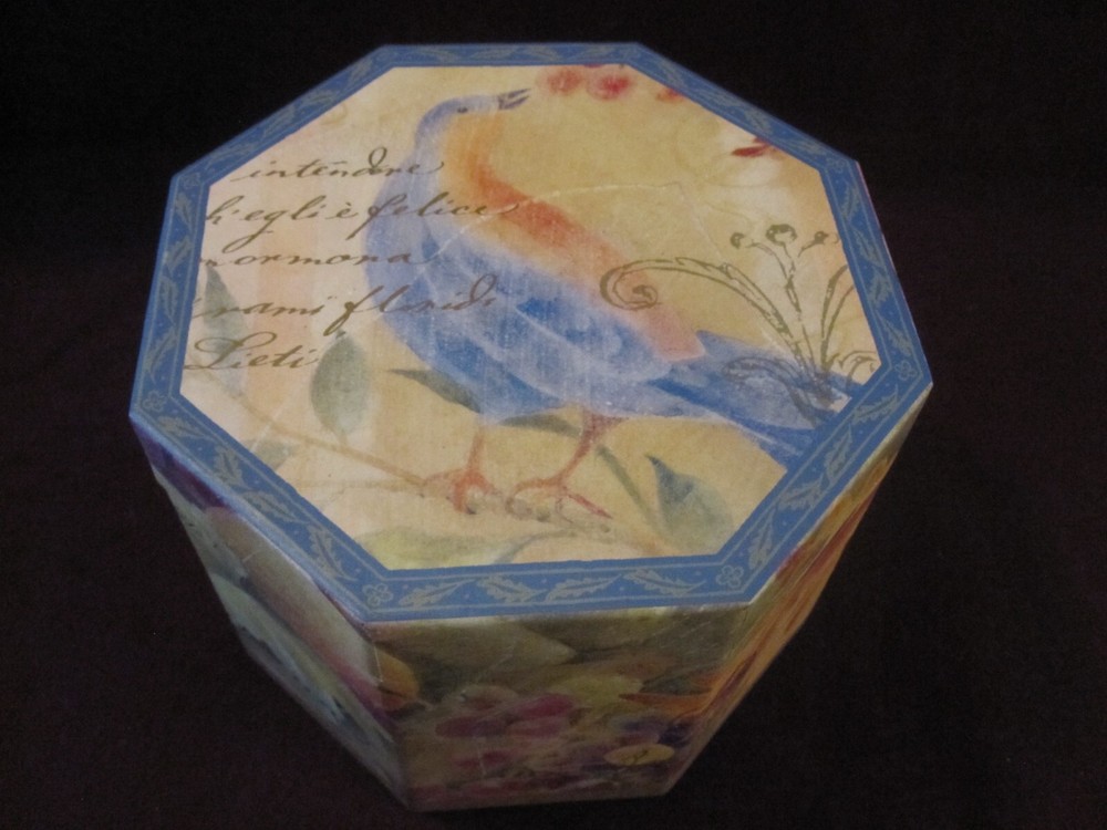 Set/3pc. Brenda Walton Octagon Nesting Boxes. Toscana