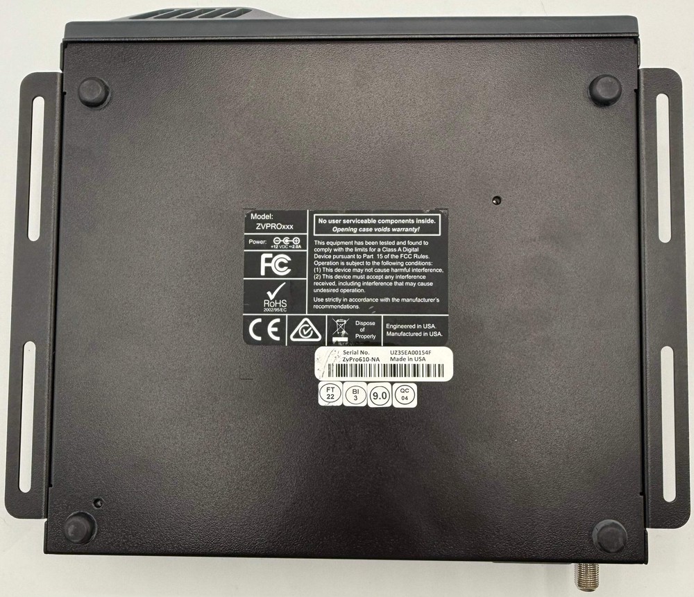 ZeeVee ZVP610i Networking Black