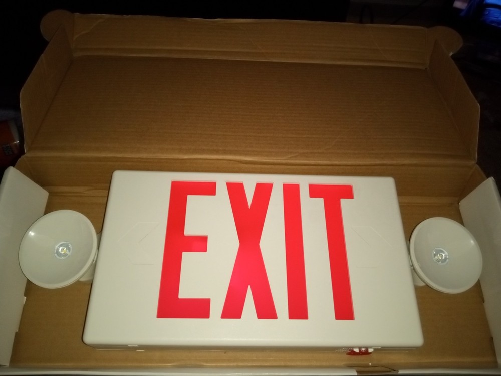 cooper led exit and emergency light lpxc25