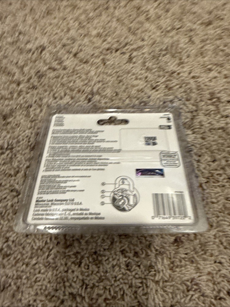 Master Lock 1500T Locker Lock Combination Padlock, 2 Pack, Black