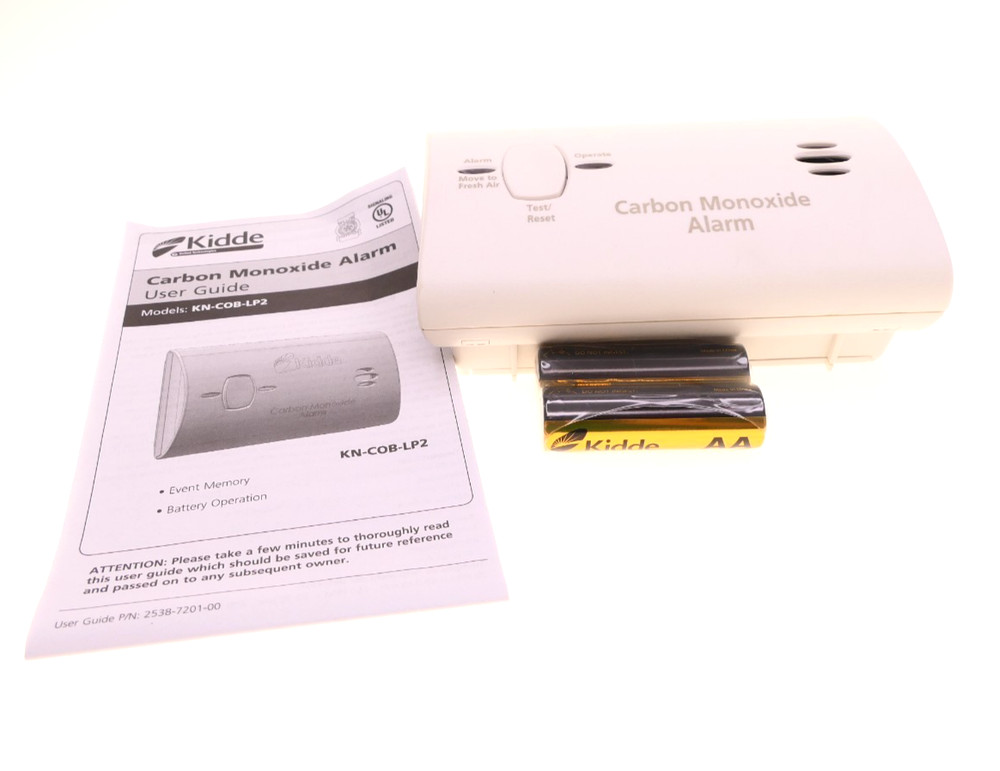 Kidde Carbon Monoxide Alarm model KN-COB-LP2