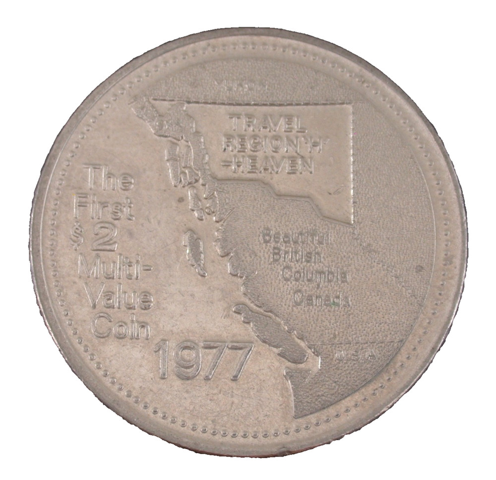 Canada 1977 Yukon First $2 Multi-Value Coin Medal