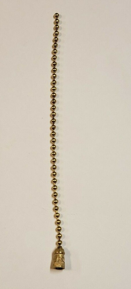 NEW UNFINISHED BRASS TASSEL PULL WITH 6" LONG FOR PULL CHAIN SOCKETS 20925UJB