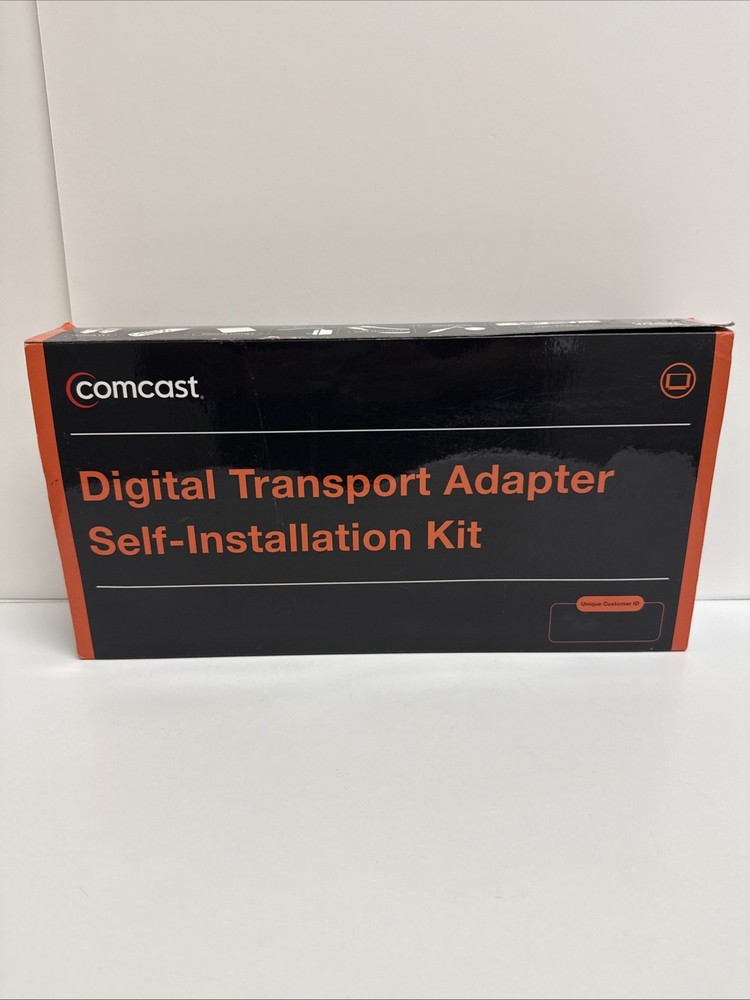 Comcast DCI105COM1 Digital Transport Adapter Self-Installation Kit Sealed Inside