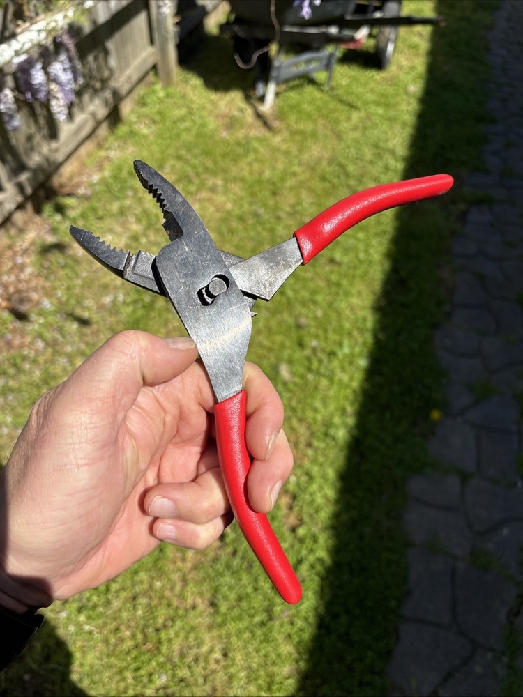 Snap-On 8” High Leverage Pliers HL138ACP Pre-owned