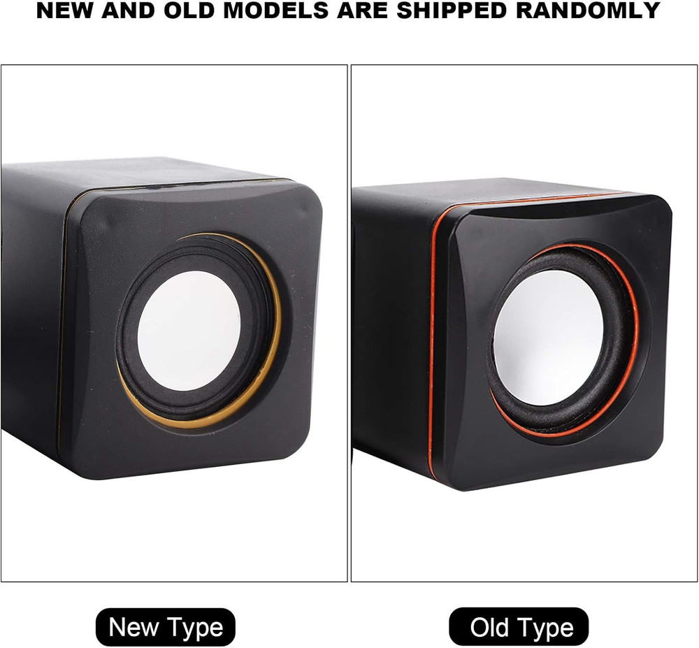 Computer Speakers for Desktop PC, Laptop, USB Powered External Stereo Speaker, V