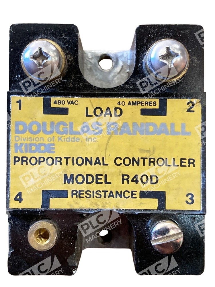 Douglas Randall R40D Proportional Controller Solid State Relay 480VAC 40A