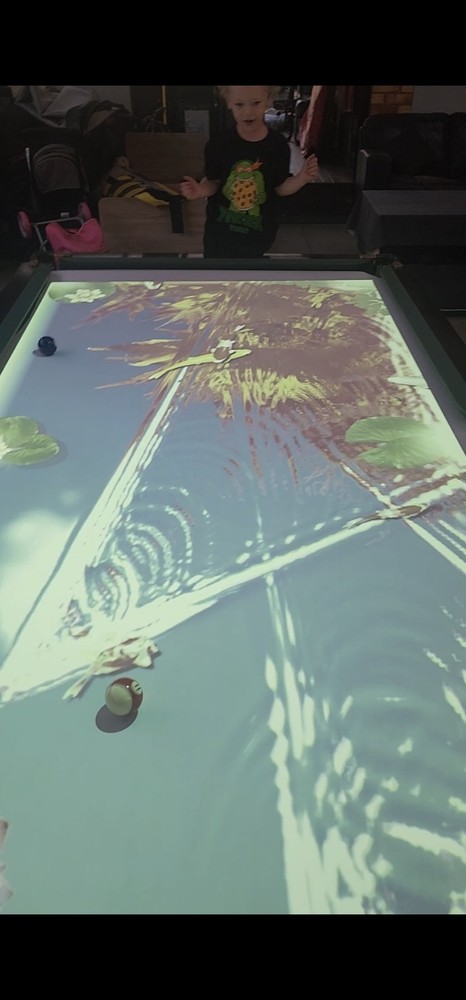 Joy Ipool Ar Pool Table 🎱 Projector Interactive Billiard Game All In One 7-8 Ft