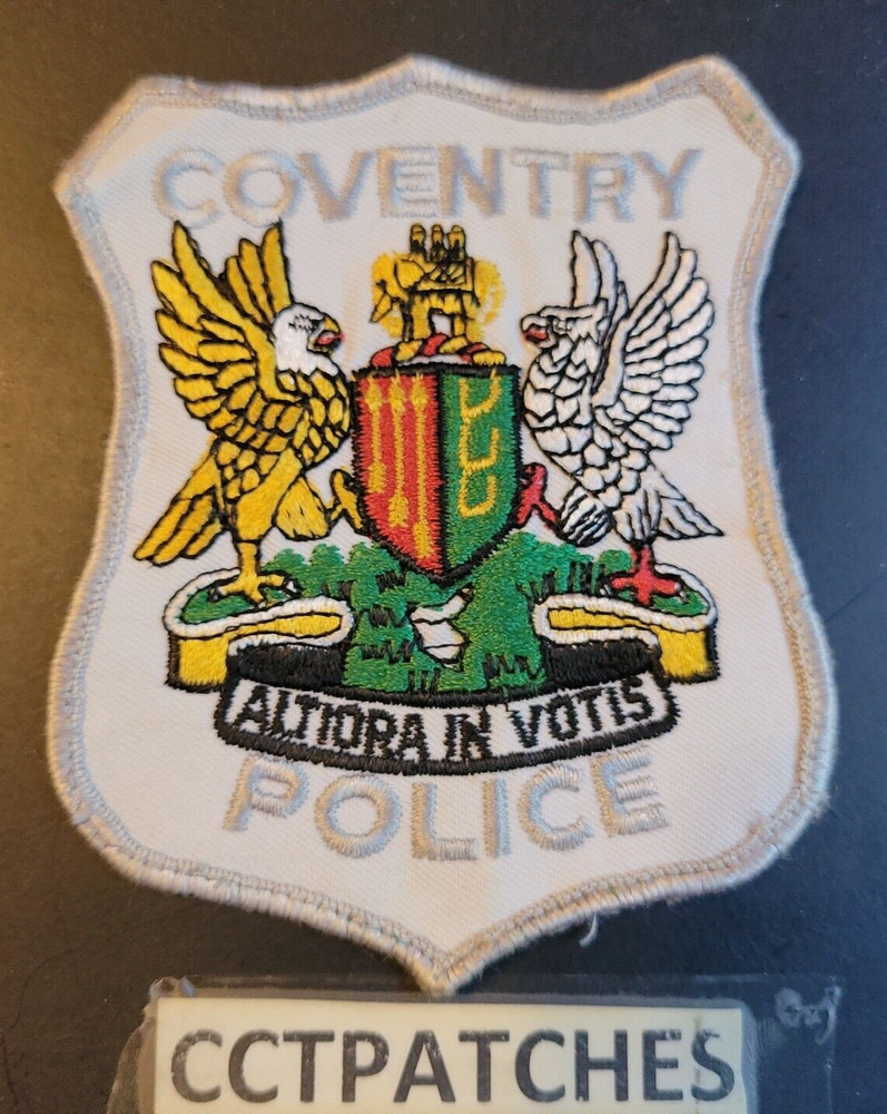 COVENTRY, CONNECTICUT POLICE SHOULDER PATCH CT