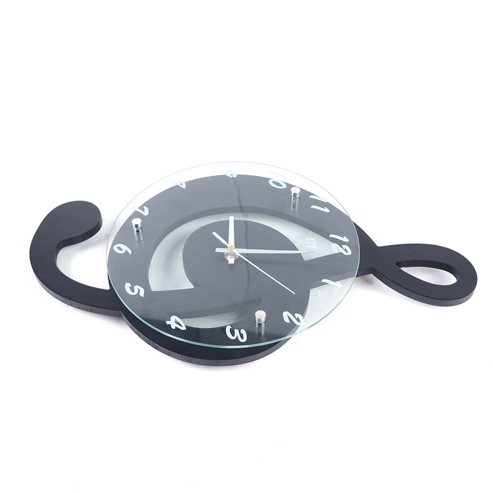 Silence Wall Watch Clock Musical Note Wall Clock Creative Office Home Decor USA
