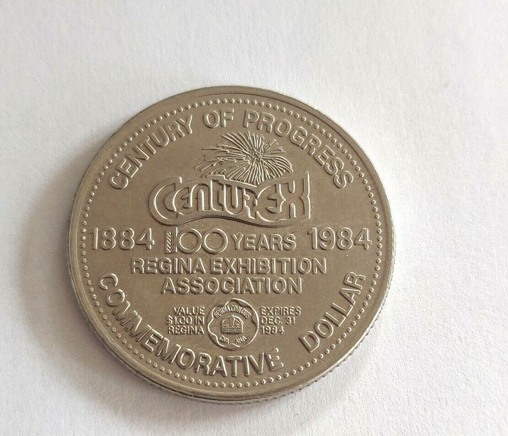 Floreat Regina 1884 - 1984 Centennial Commemorative Dollar