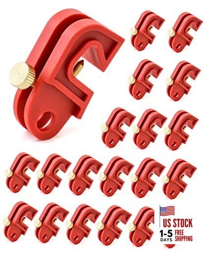 Circuit Breaker Lockout Device – 20 PCS Fits Most DIN Mini Breakers,