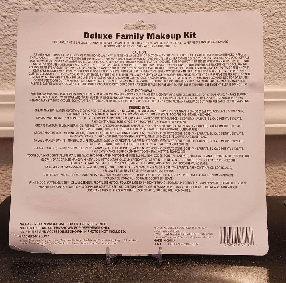 Deluxe Makeup Kit Halloween & Custom