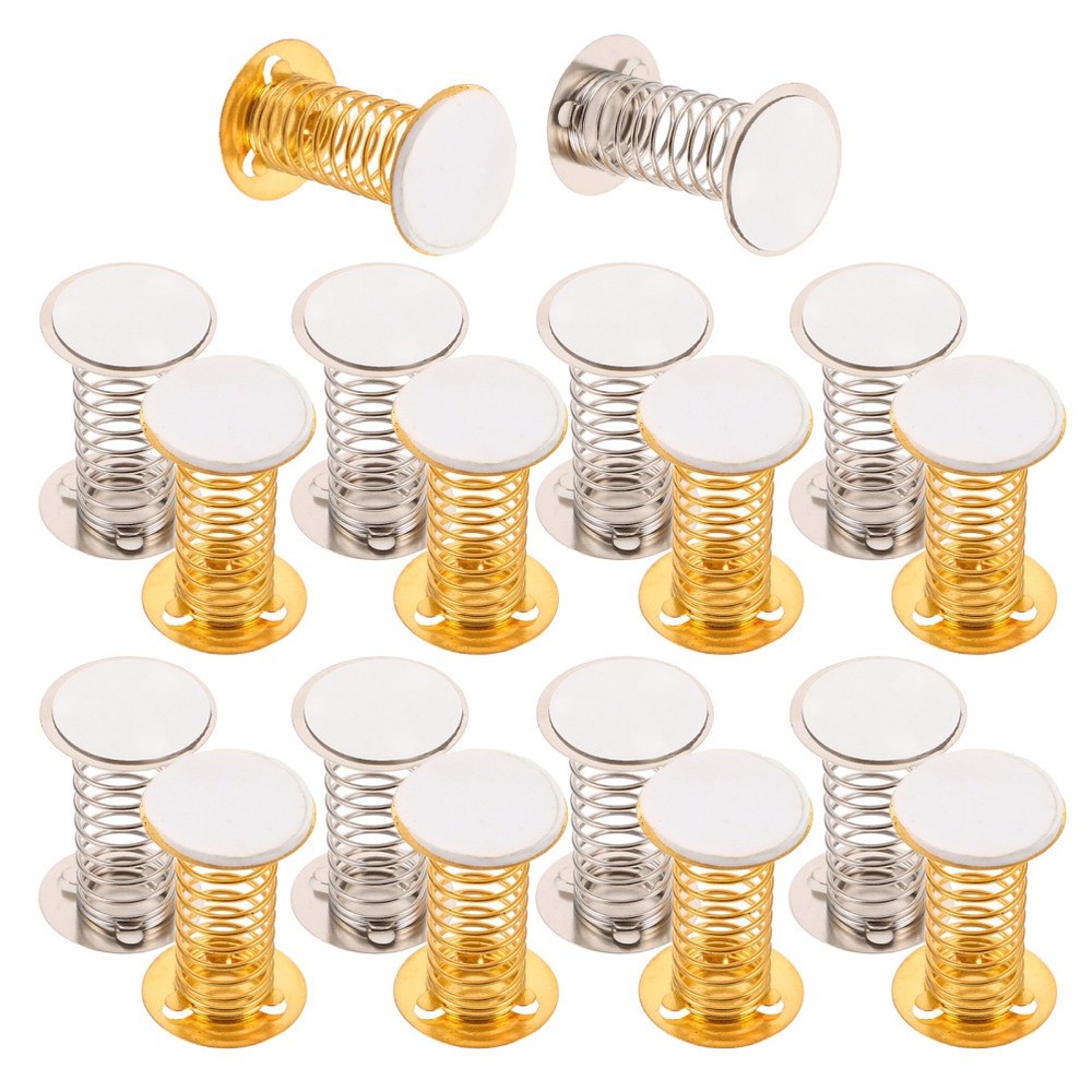 20 Pcs Action Figures Stand Children's Spring Toy Dashboard Base