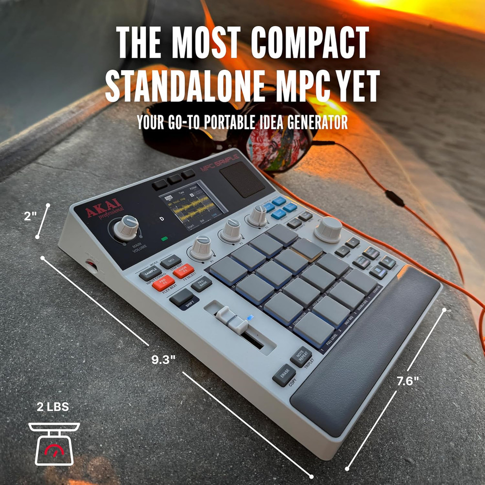 Akai Professional MPC Sample Standalone Portable Sampler, Sequencer and Effects