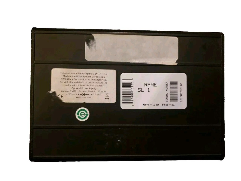 Rane Serato Scratch Live SL1 DJ Audio Interface