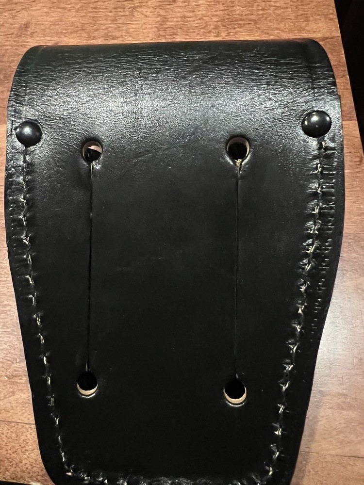 SCHRADE PROFESSIONALS LEATHER HANDCUFF CASE NIB