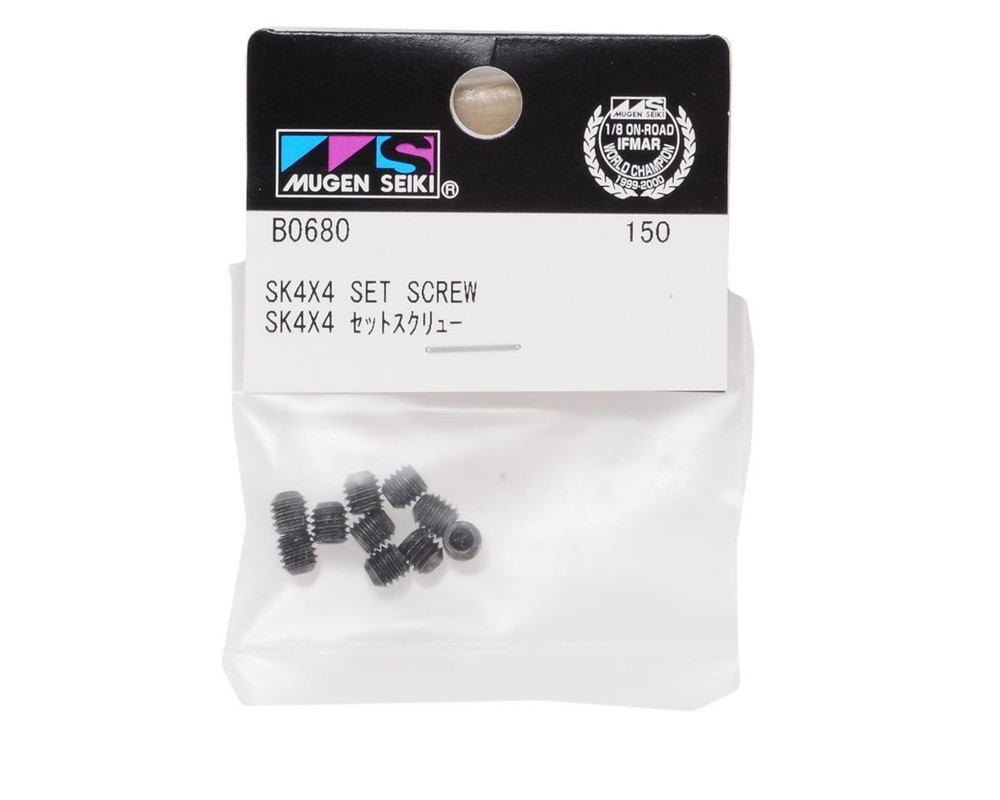 Mugen Seiki 4x4mm Set Screw [MUGB0680]