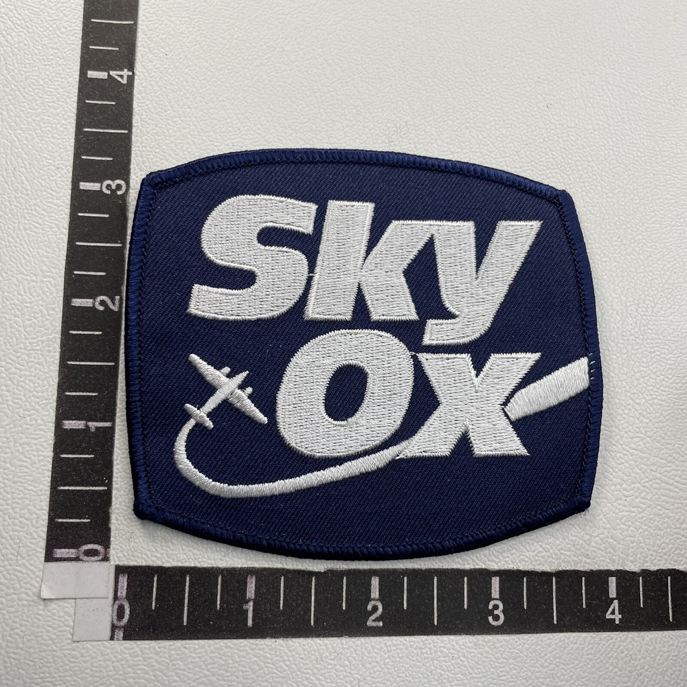Airplane Logo SKY OX Patch C18E