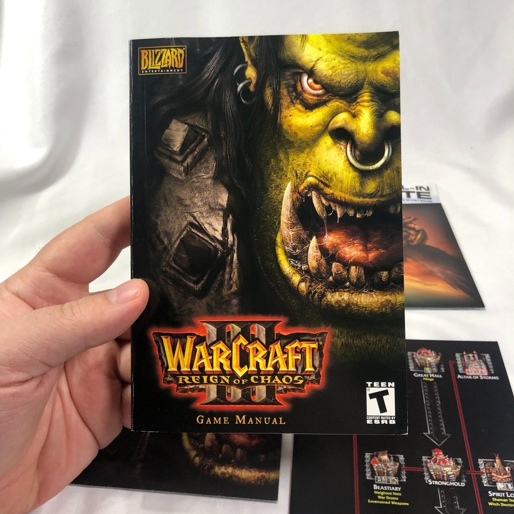 Medieval Total War PC - MANUAL & INSERTS ONLY - Great Condition L@@K!