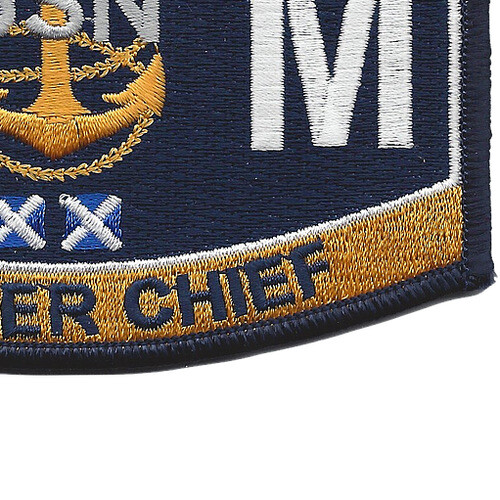 MMCM Master Chief Machinist Mate Rating Patch