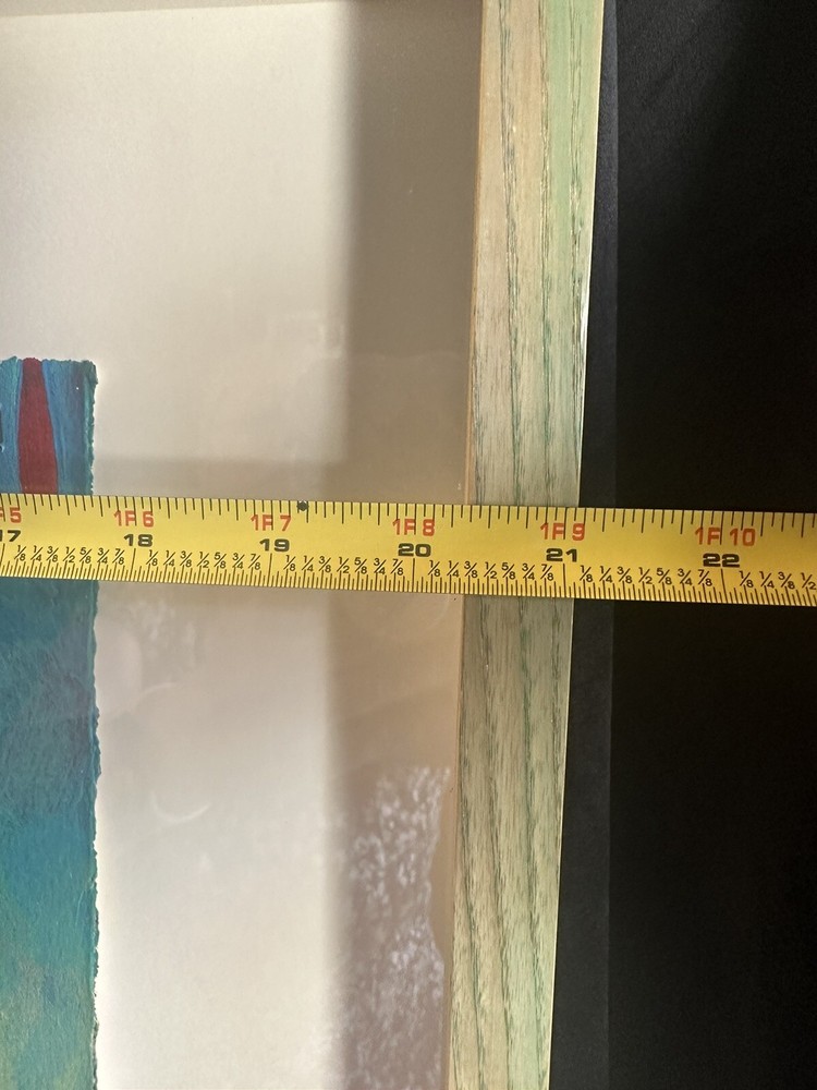 Original Celeste M. Simon “Balanced By Nature” Mixed Media Artwork