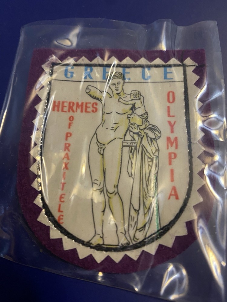 VTG GREECE Hermes Olympia  Sew On  Patch