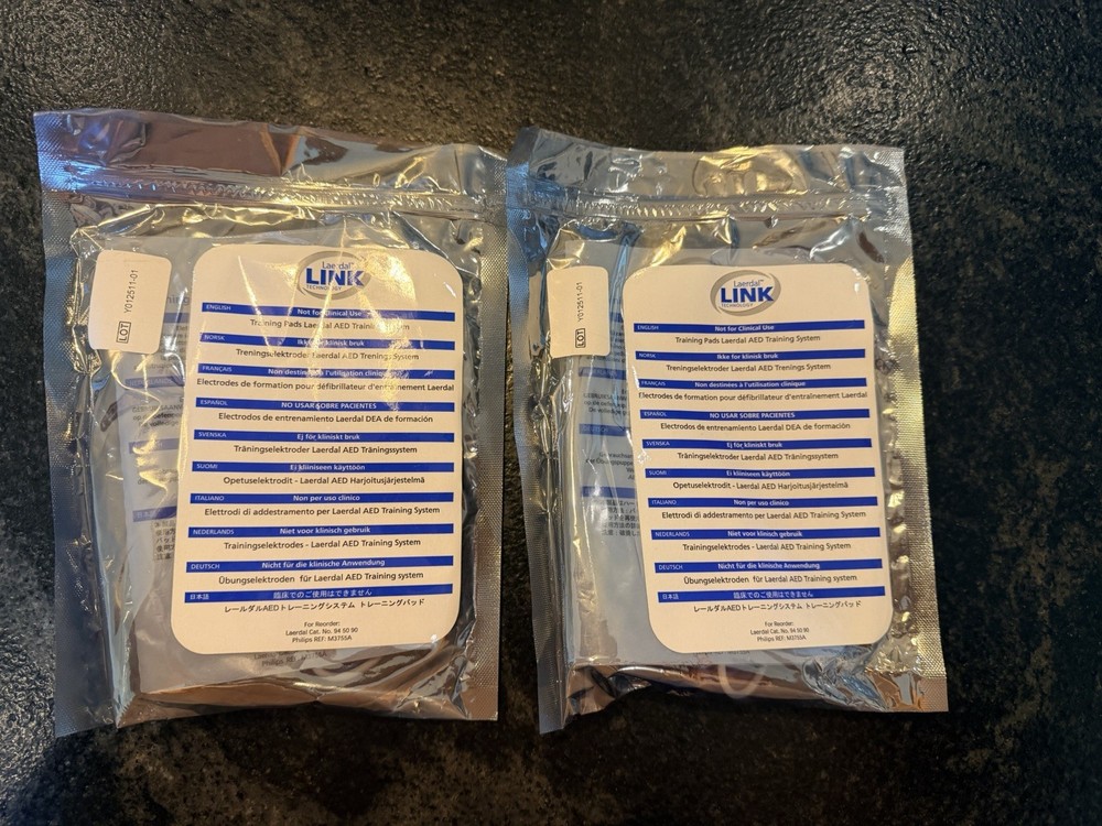 NEW Laerdal AED Trainer Pads 945090 Training Electrode