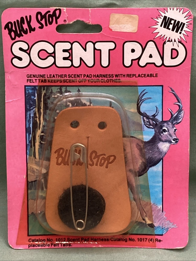 New Genuine Buck Stop Scent Pad Harness with Replaceable Felt Tab