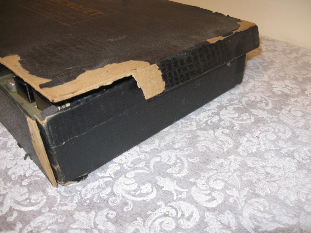 Vintage Microset Model 3X Microscope Set, 80-325 Power Microscope, Circa 1930's