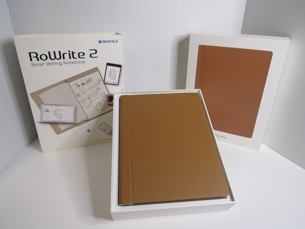 Royole RoWrite 2 Smart Writing Notebook With Real Paper Pen Writing! Great Shape