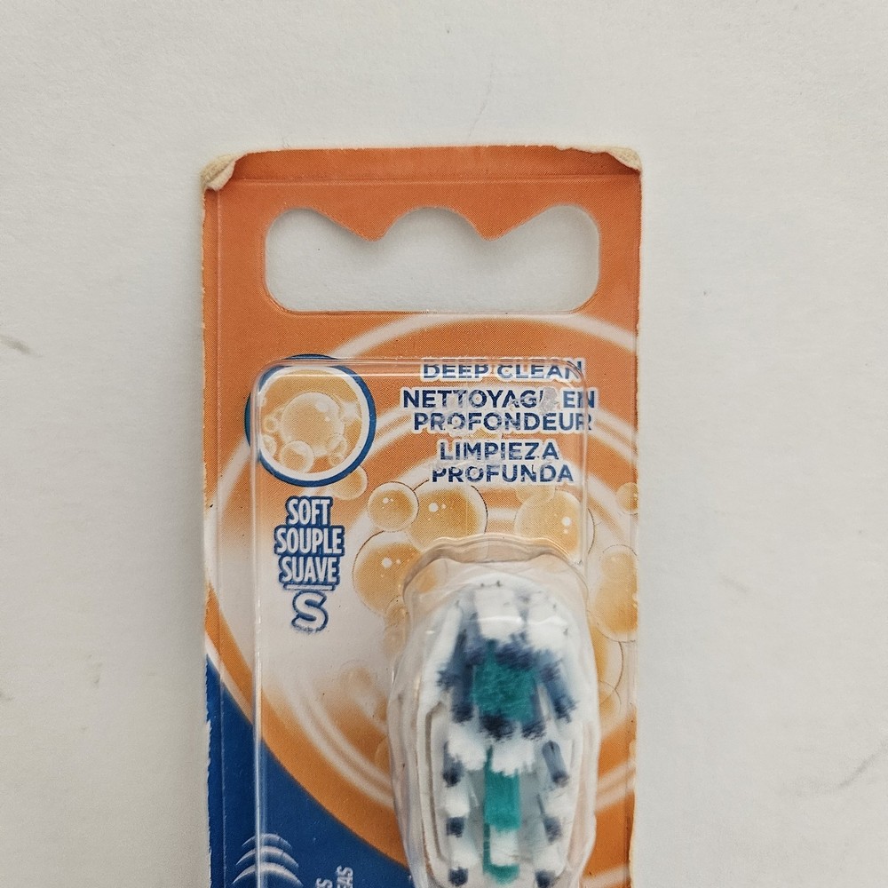 Oral-B Complete Deep Clean Toothbrush Replacement Soft Brush Heads Soft SEALED