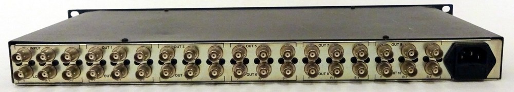 Kramer VM-100CB Rack Mount 1:10 Component Video Distribution Amplifier