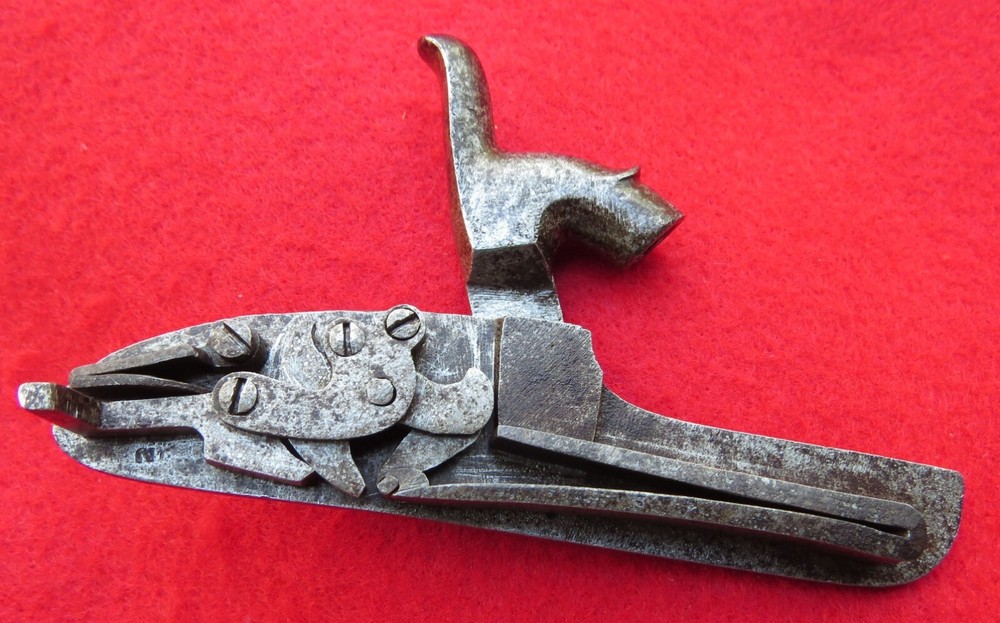 Antique Black Powder Percussion Lock Assembly Left-side Muzzleloading Lockwork