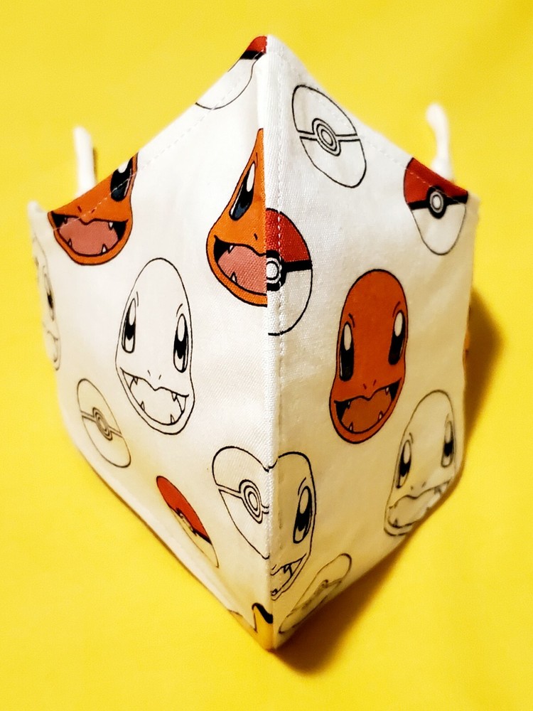 Youth Charmander Adjustable Face Mask