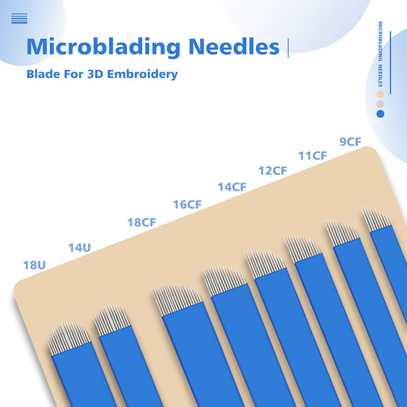Microblading Blades Tattoo needles Permanent Makeup Needle Manual Eyebrow Blade