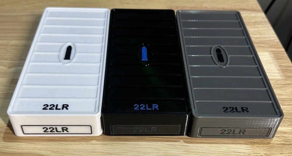 Stackable 22LR Ammo Box 250rd Capacity (3 Pack)