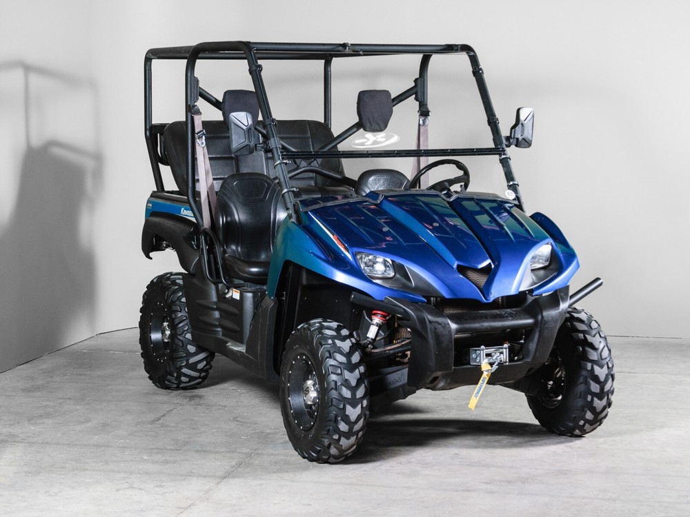 TERRARIDER KAWASAKI TERYX (2009 & OLDER) TILTING UTV WINDSHIELD - STD. 3/16”